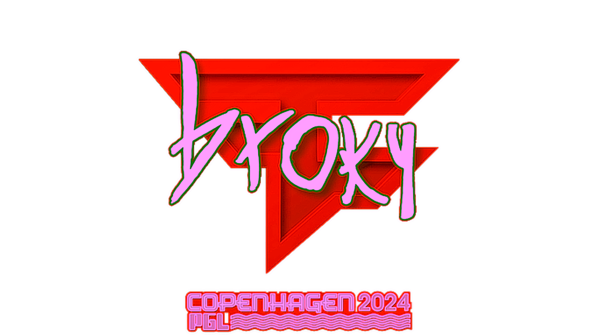 Wyświetl dla Sticker | broky | Copenhagen 2024