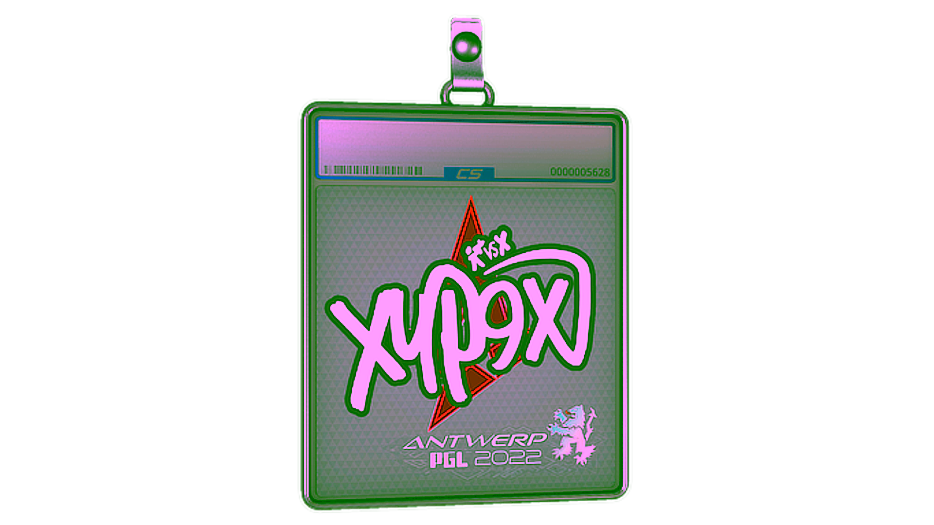 Rodyti Sticker Slab | Xyp9x | Antwerp 2022