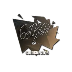 Sticker GeT_RiGhT Cologne 2016