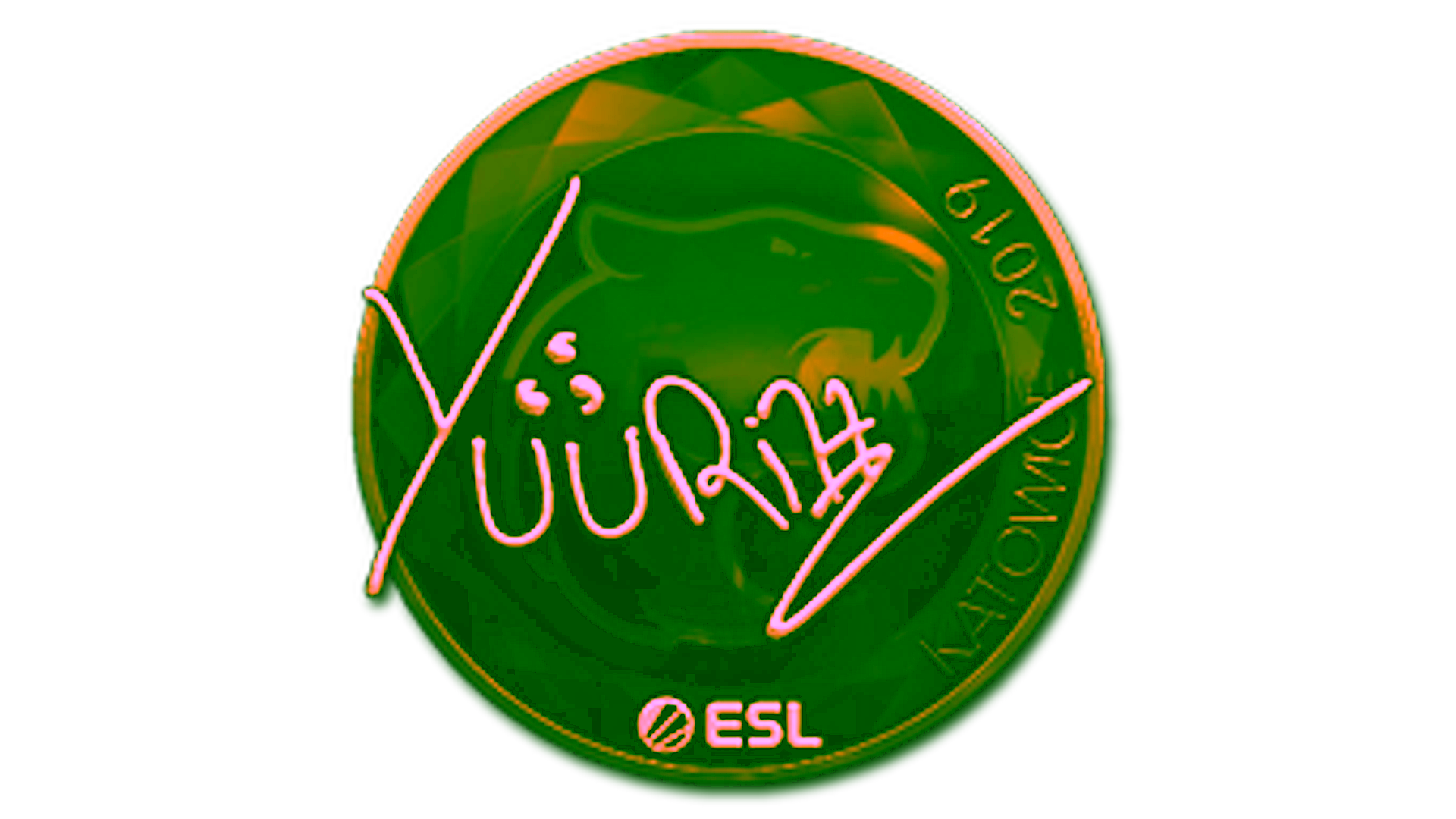 Affichage pour Sticker | yuurih (Gold) | Katowice 2019