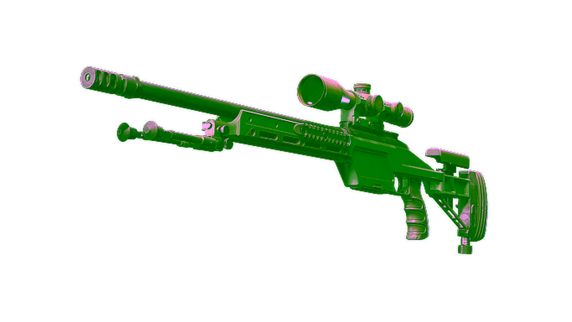 Display for Souvenir SSG 08 | Green Ceramic (Field-Tested)