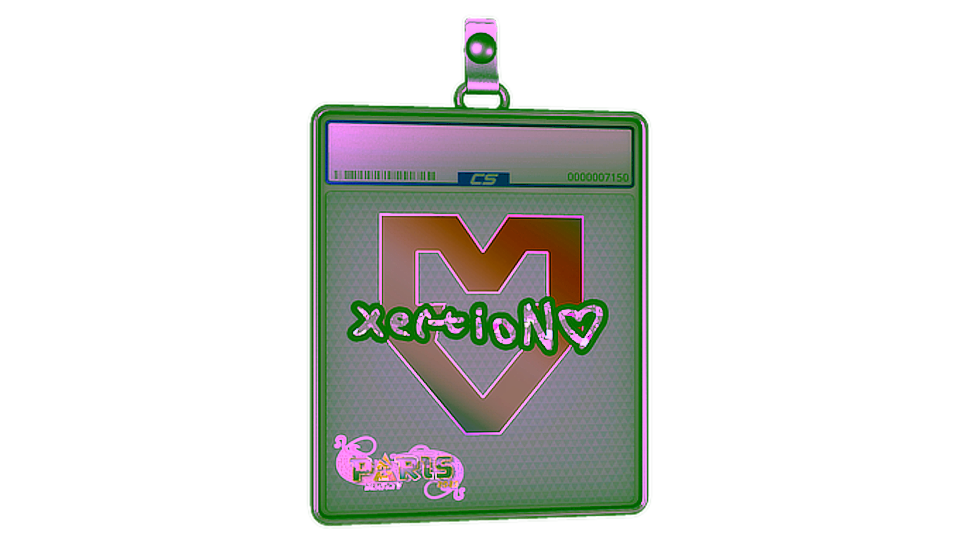 Display for Sticker Slab | xertioN (Glitter) | Paris 2023