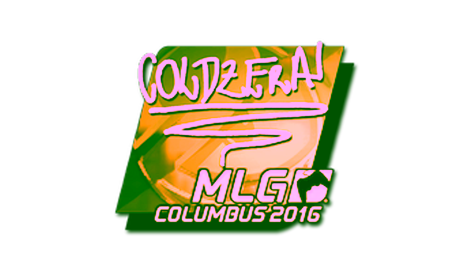 Exibição para Sticker | coldzera (Gold) | MLG Columbus 2016