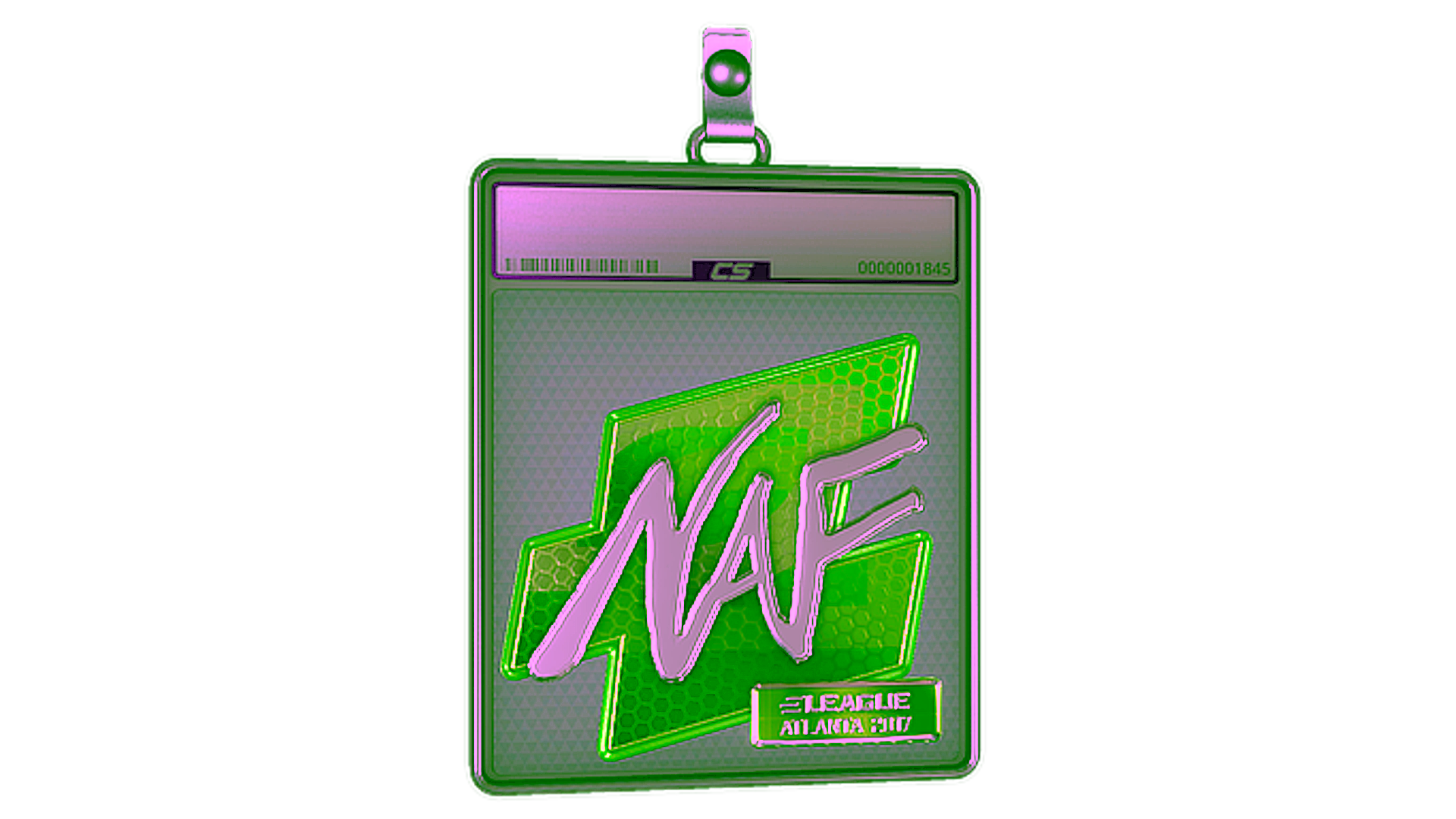 Affichage pour Sticker Slab | NAF (Foil) | Atlanta 2017