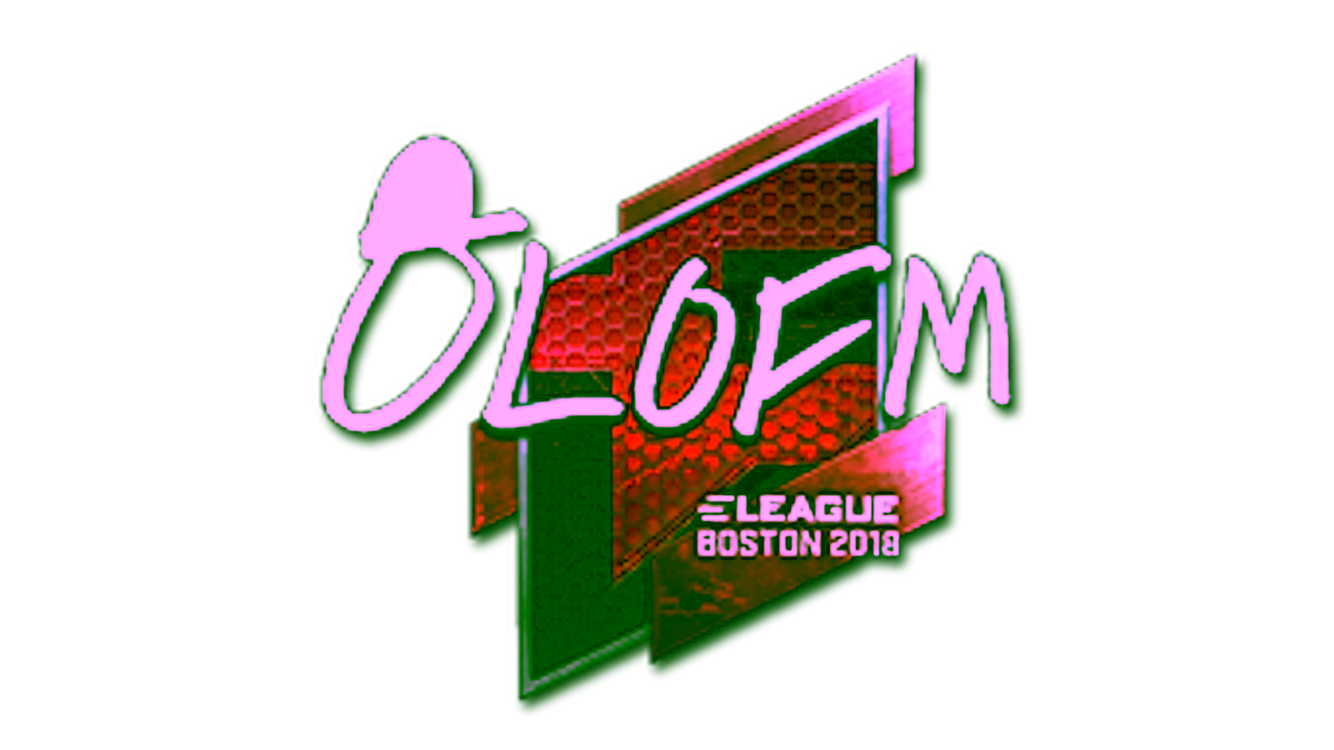 Display for Sticker | olofmeister (Foil) | Boston 2018
