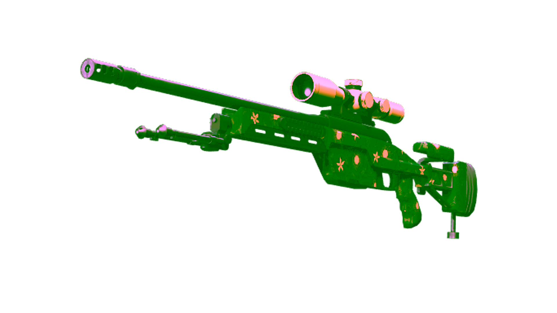 Display for Souvenir SSG 08 | Sea Calico (Factory New)
