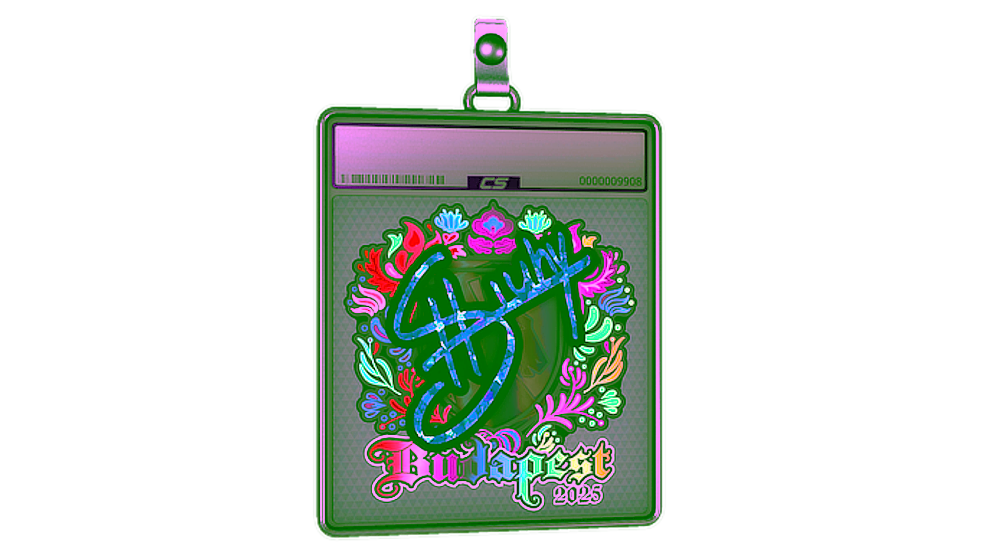 Дисплей для Sticker Slab | siuhy (Holo) | Budapest 2025