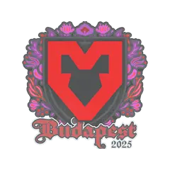 Sticker MOUZ Budapest 2025
