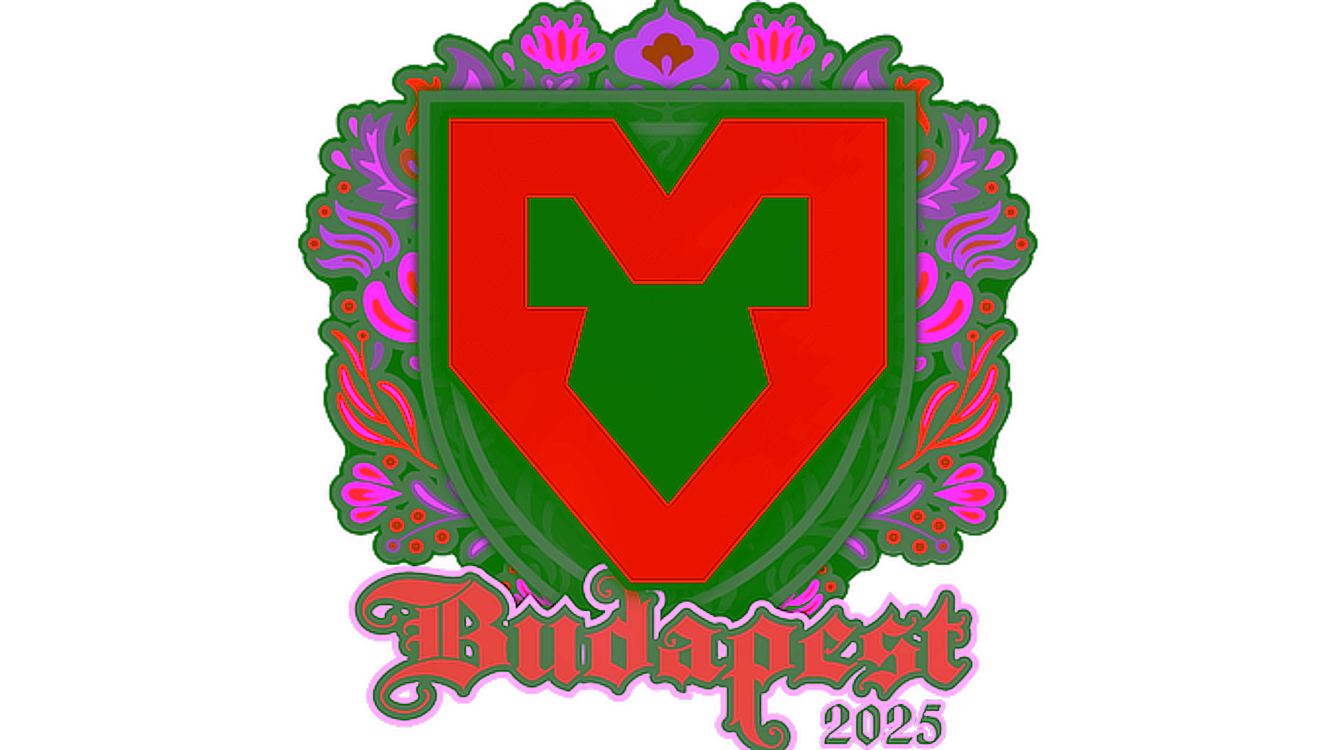 Display for Sticker | MOUZ | Budapest 2025