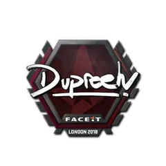 Sticker dupreeh London 2018