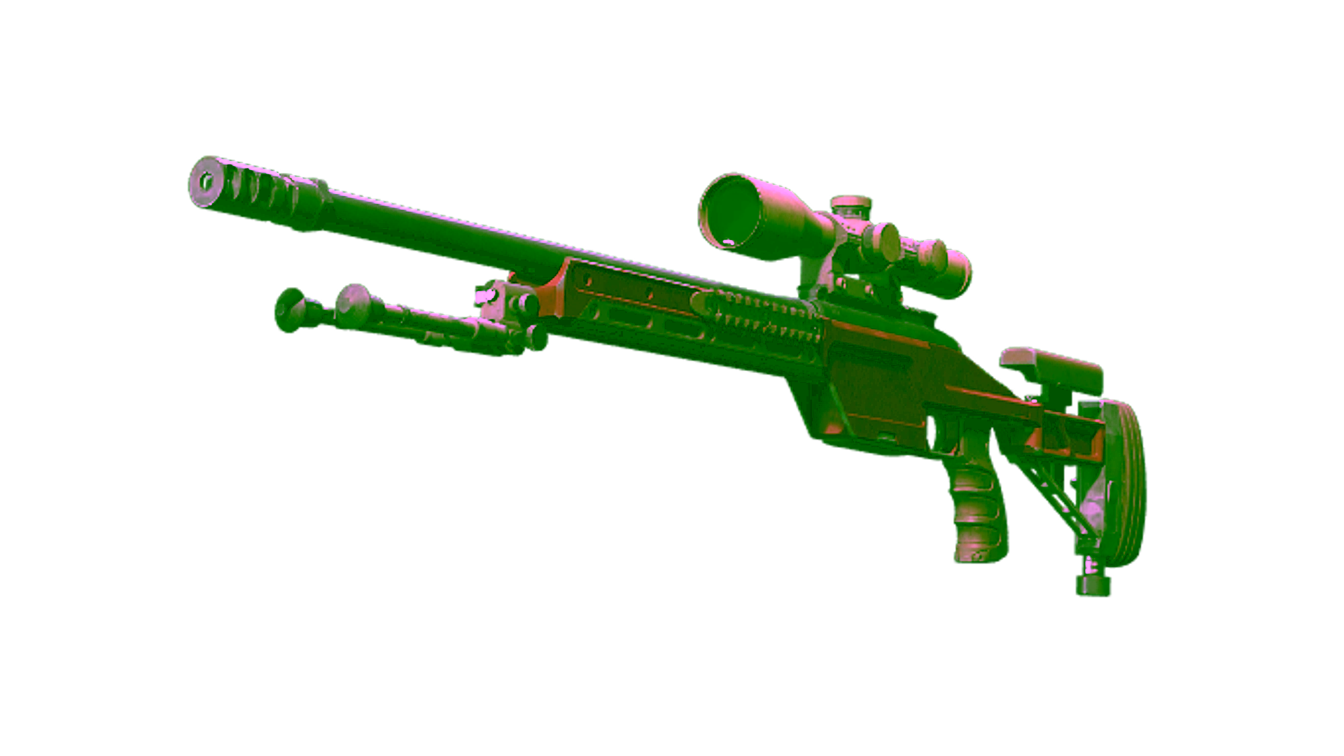 Display for Souvenir SSG 08 | Red Stone (Well-Worn)