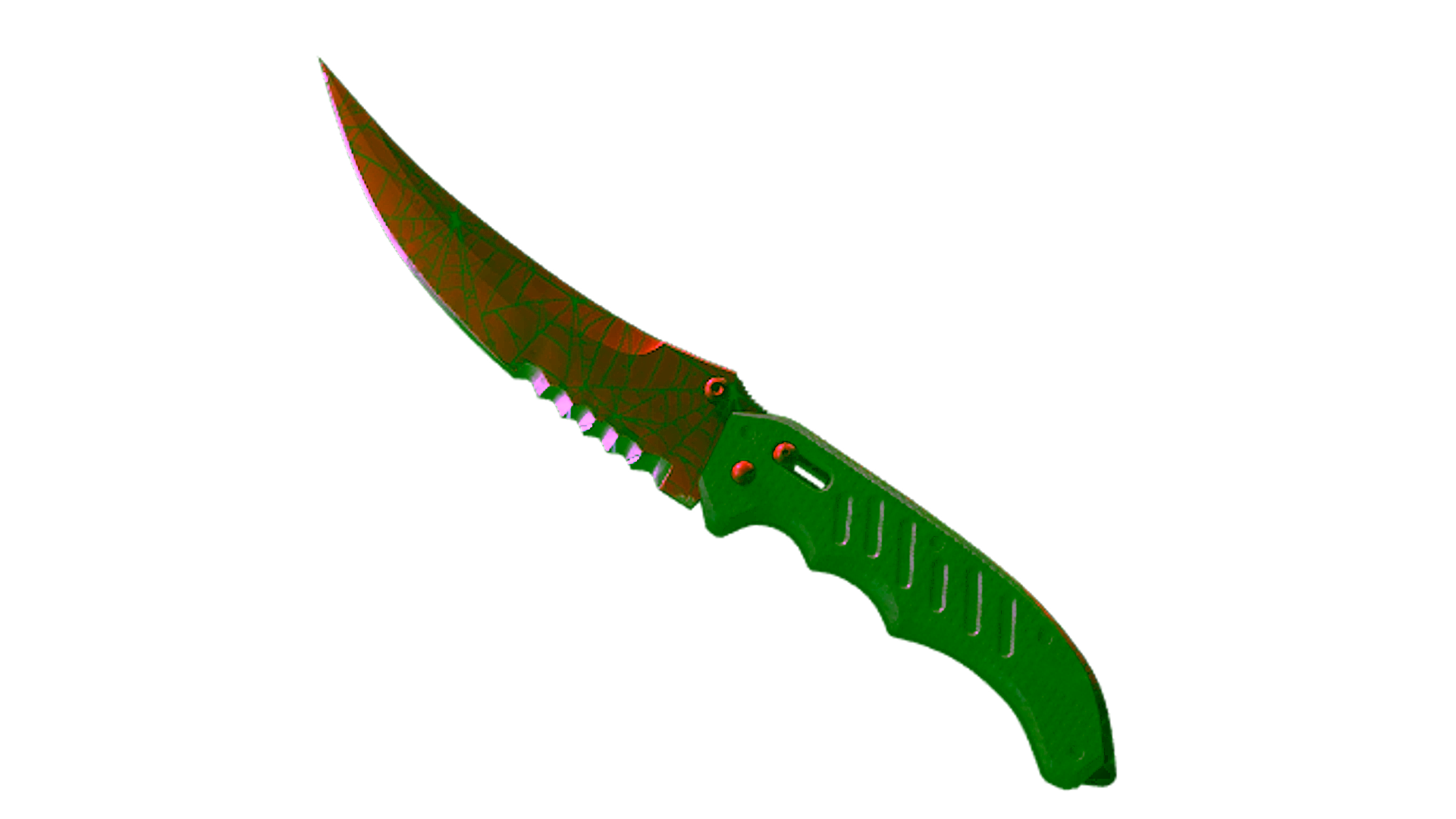 Visar för ★ StatTrak™ Flip Knife | Crimson Web (Factory New)