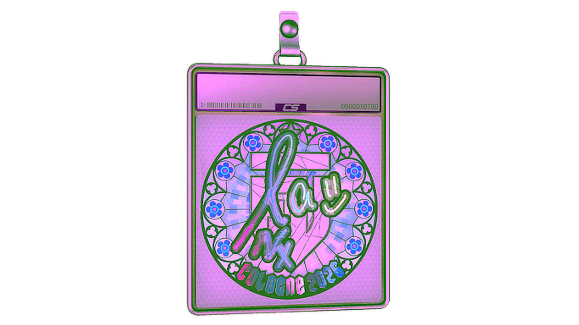Display for Sticker Slab | lauNX (Holo) | Cologne 2026