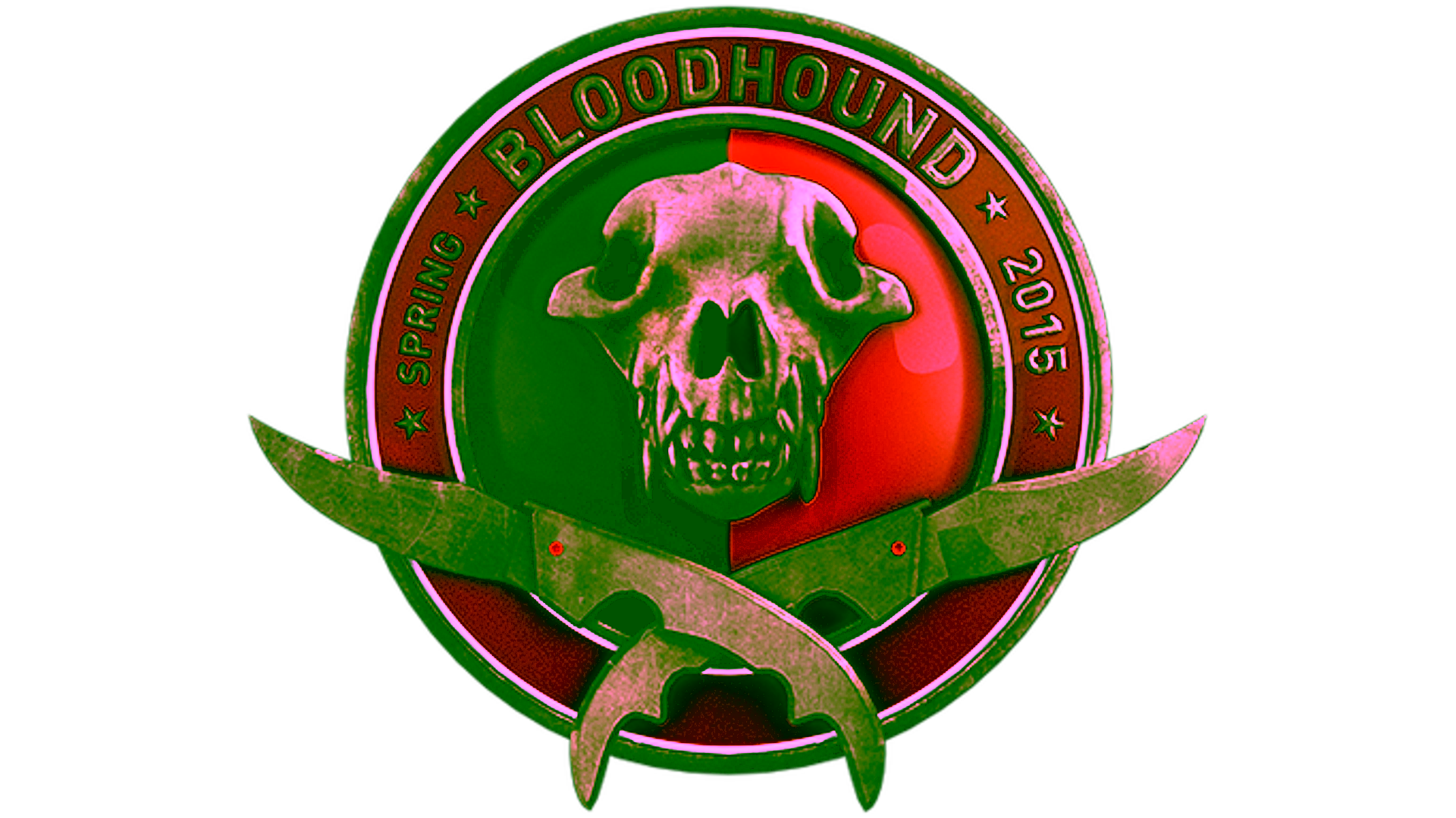 Display for Operation Bloodhound Challenge Coin