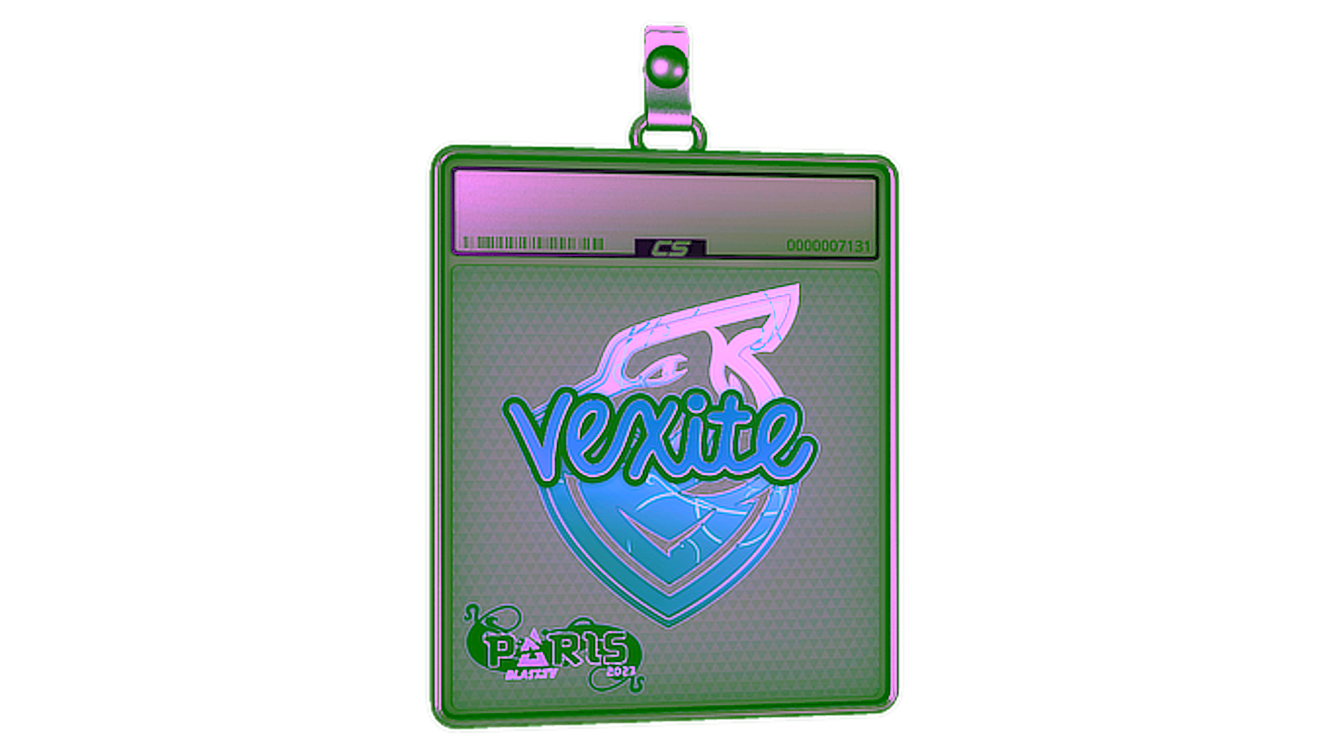 Rodyti Sticker Slab | vexite (Holo) | Paris 2023