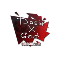 Sticker Dosia Cologne 2016