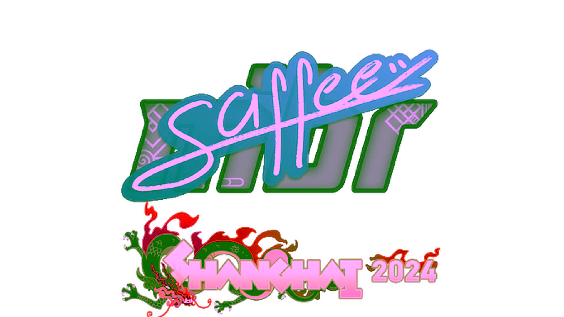 Display for Sticker | saffee | Shanghai 2024