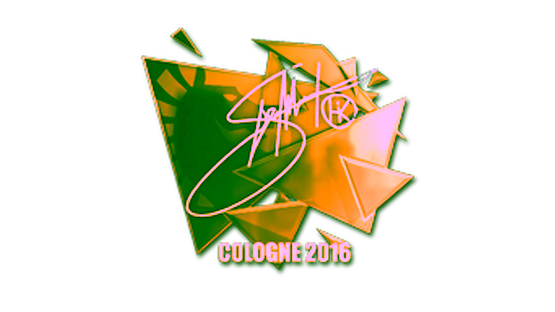 Visar för Sticker | Hiko (Gold) | Cologne 2016