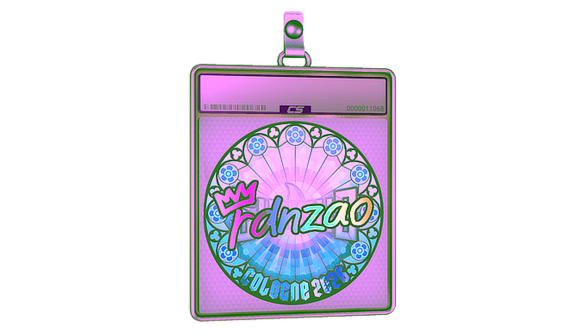 Display for Sticker Slab | rdnzao (Holo) | Cologne 2026