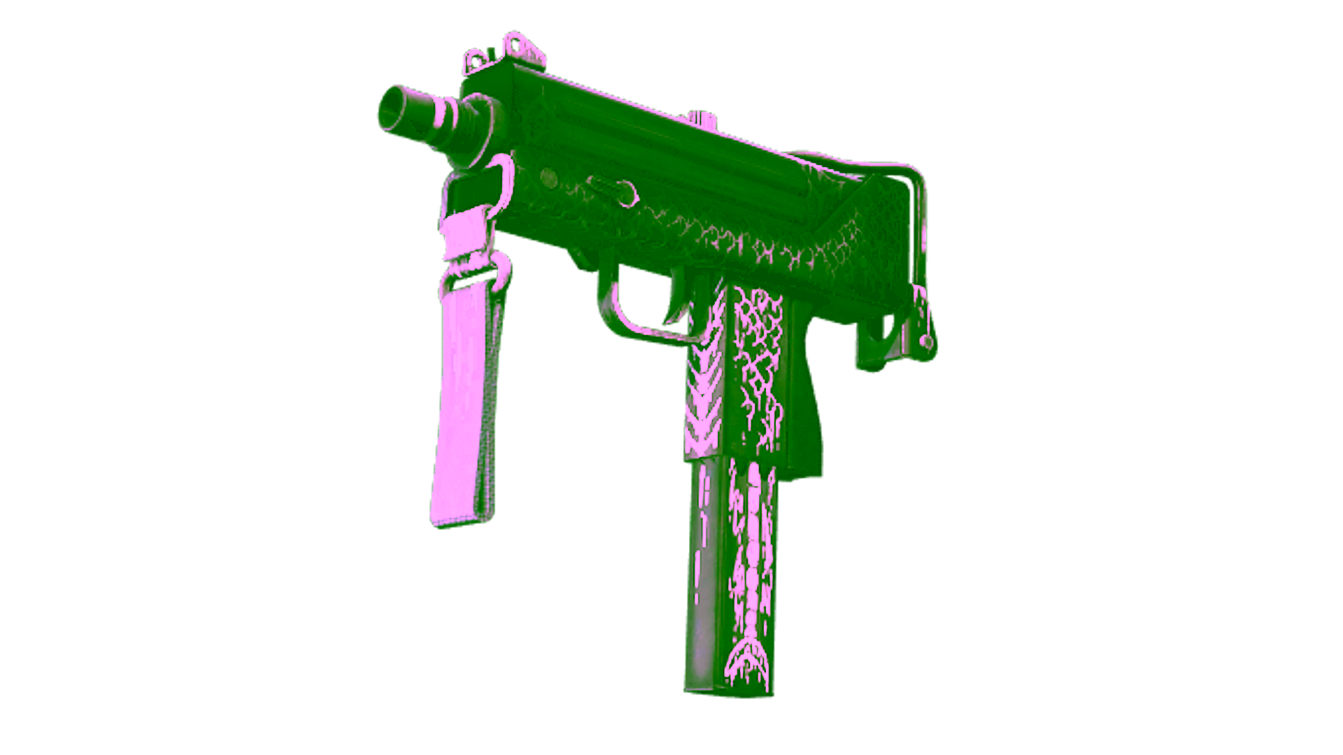 Display for StatTrak™ MAC-10 | Whitefish (Factory New)