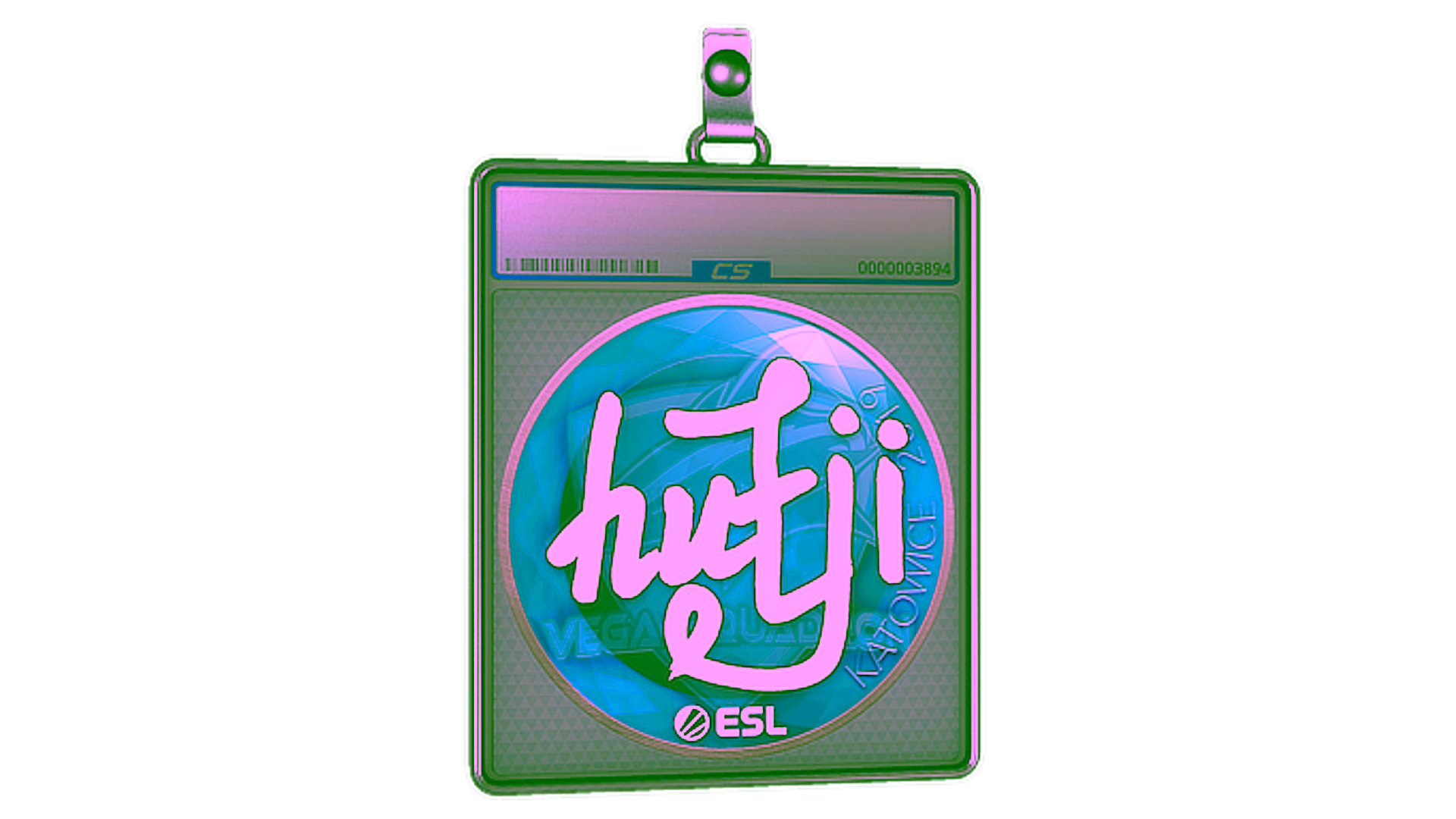 Display for Sticker Slab | hutji | Katowice 2019