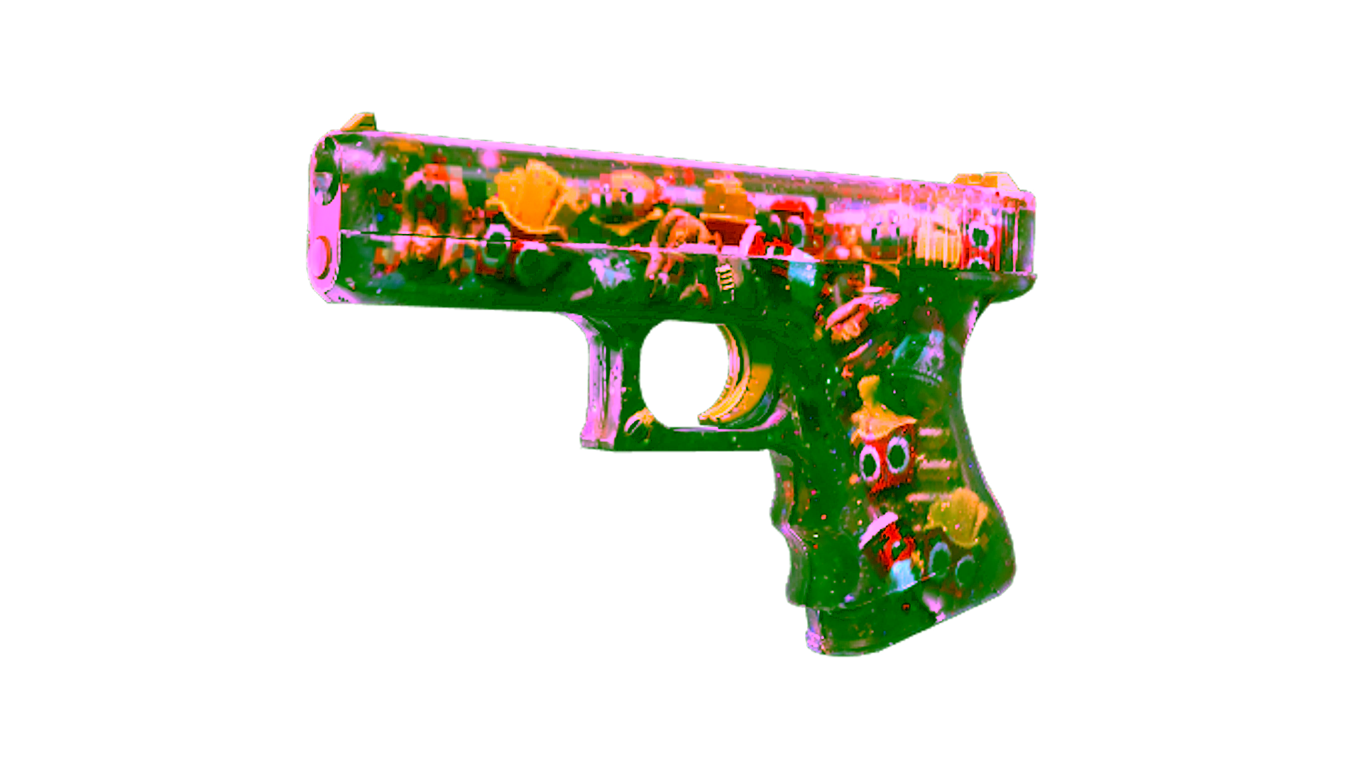 Anzeige für StatTrak™ Glock-18 | Snack Attack (Minimal Wear)