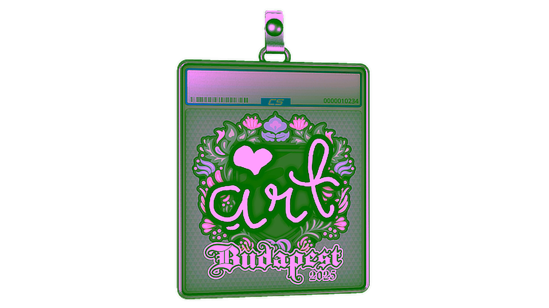 Display for Sticker Slab | arT | Budapest 2025