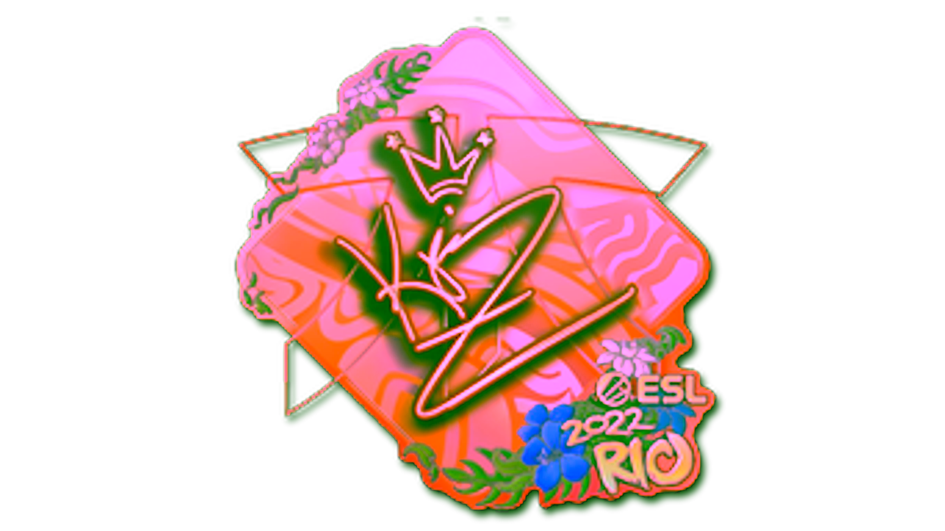 Display for Sticker | KRIMZ (Holo) | Rio 2022
