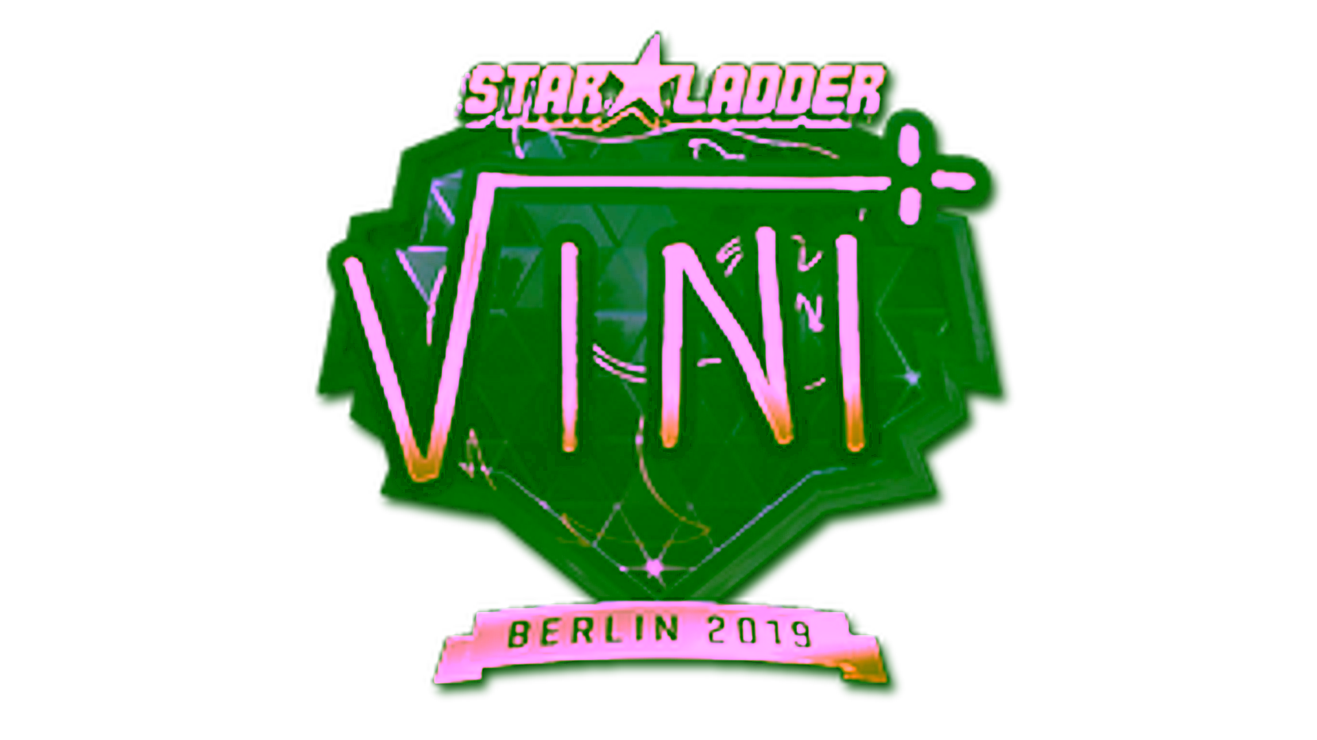 Visar för Sticker | VINI (Gold) | Berlin 2019