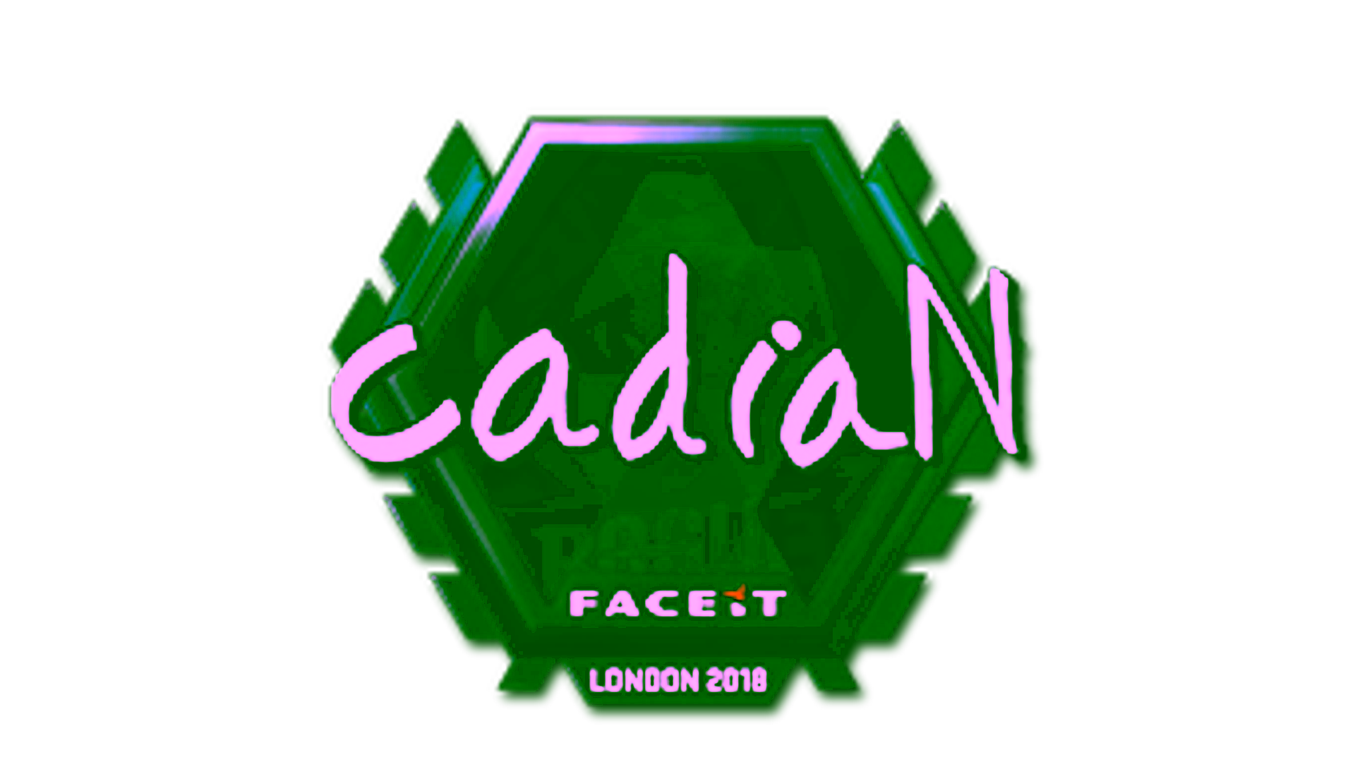 Display for Sticker | cadiaN (Foil) | London 2018