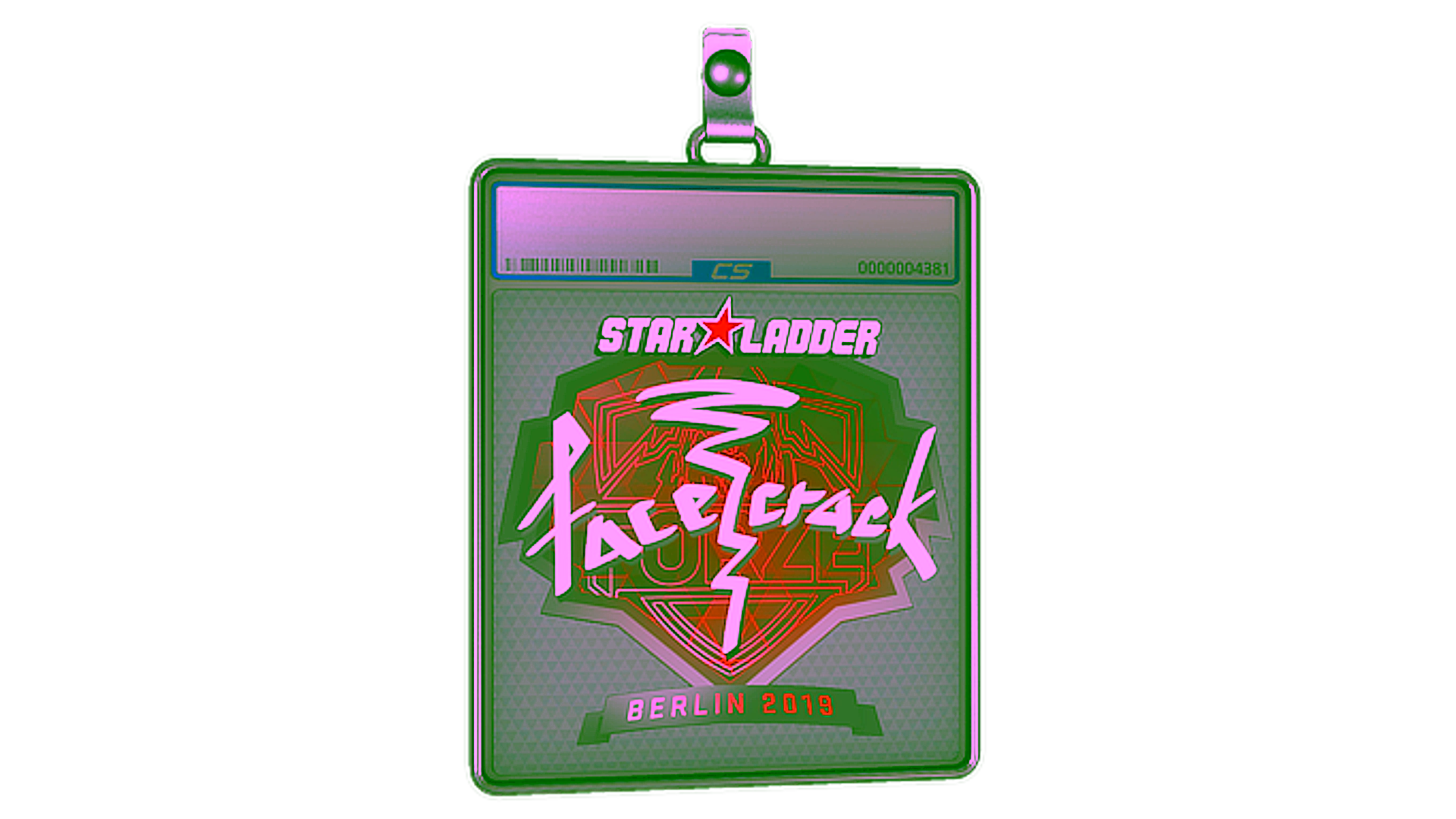 Display for Sticker Slab | facecrack | Berlin 2019