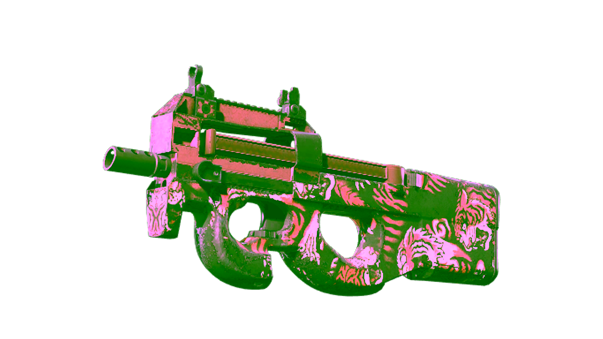 Display for Souvenir P90 | Tiger Pit (Field-Tested)