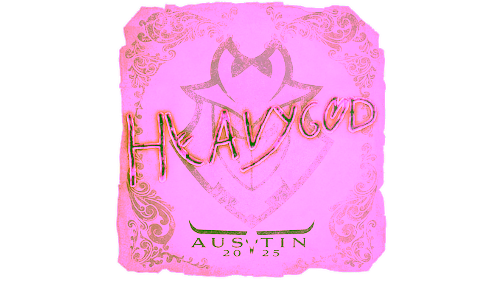 Anzeige für Sticker | Heavygod | Austin 2025