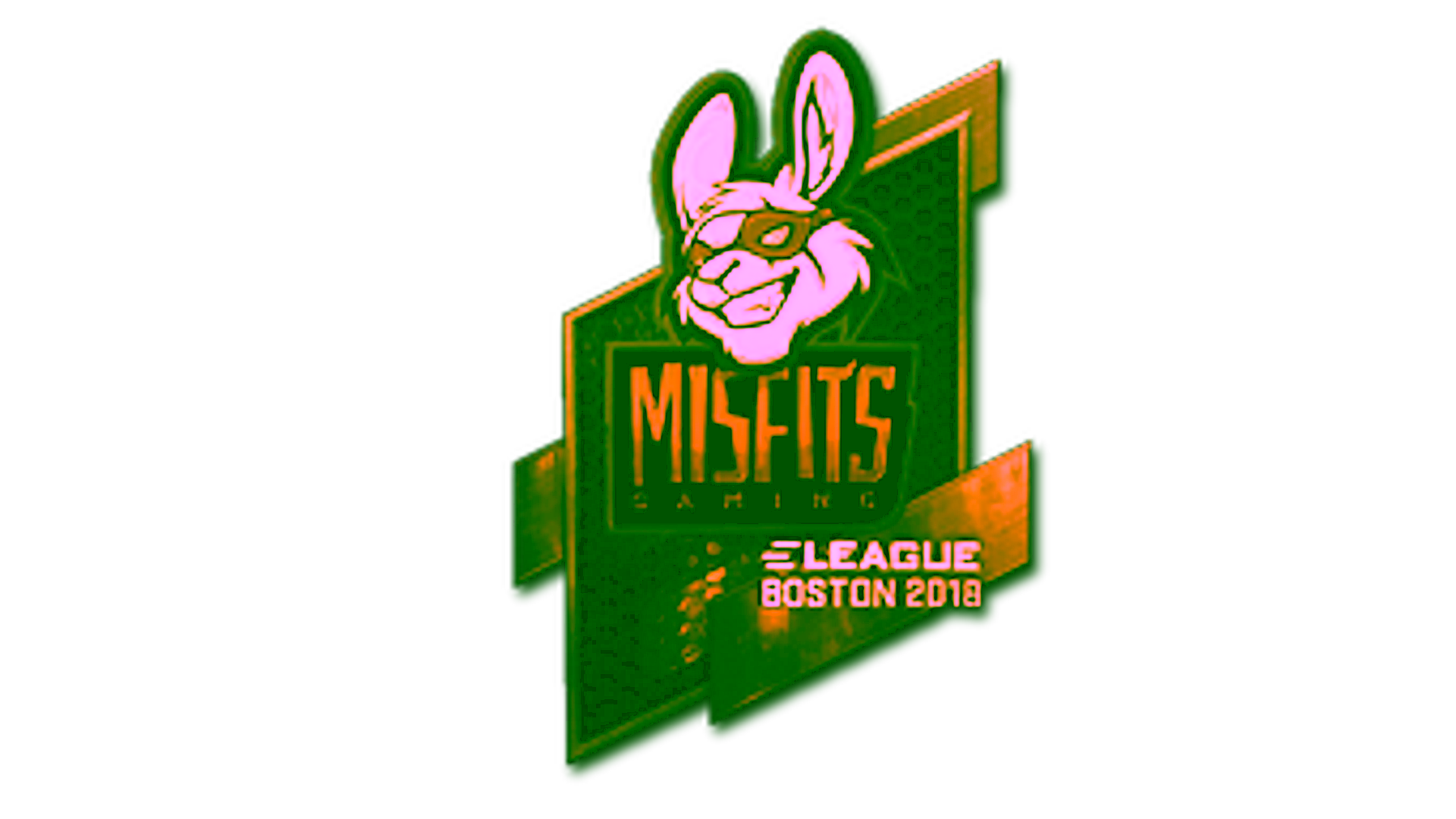 Exibição para Sticker | Misfits Gaming (Gold) | Boston 2018