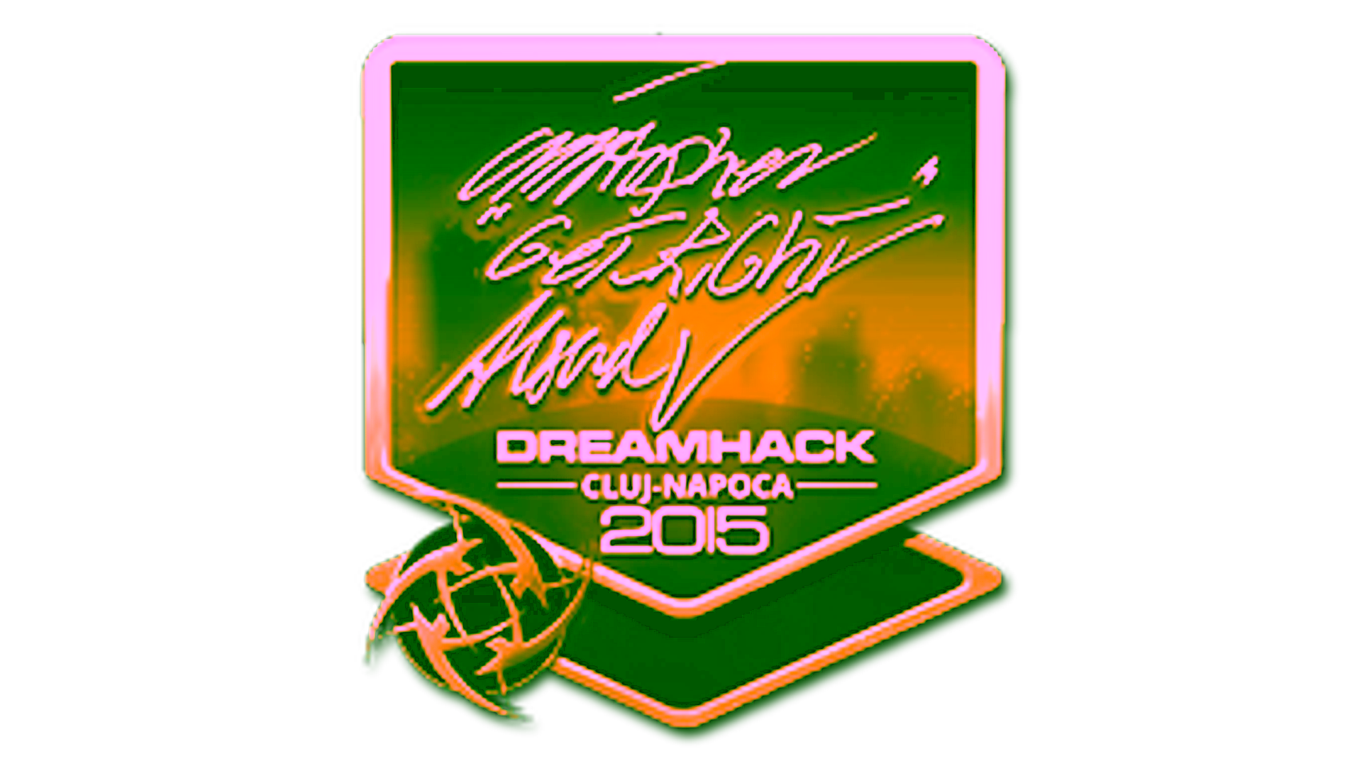 عرض لـ Sticker | GeT_RiGhT (Gold) | Cluj-Napoca 2015