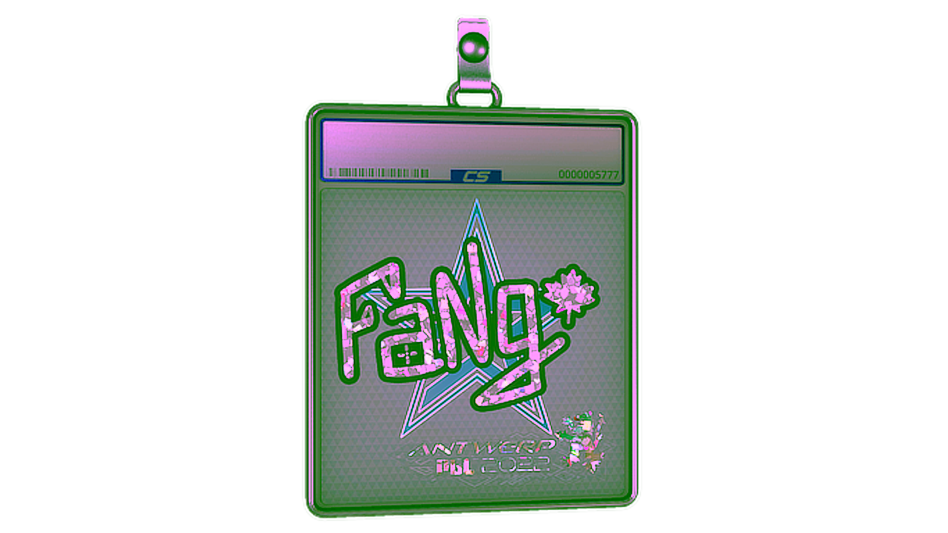 Display for Sticker Slab | FaNg (Glitter) | Antwerp 2022