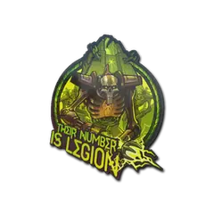 Sticker Necron