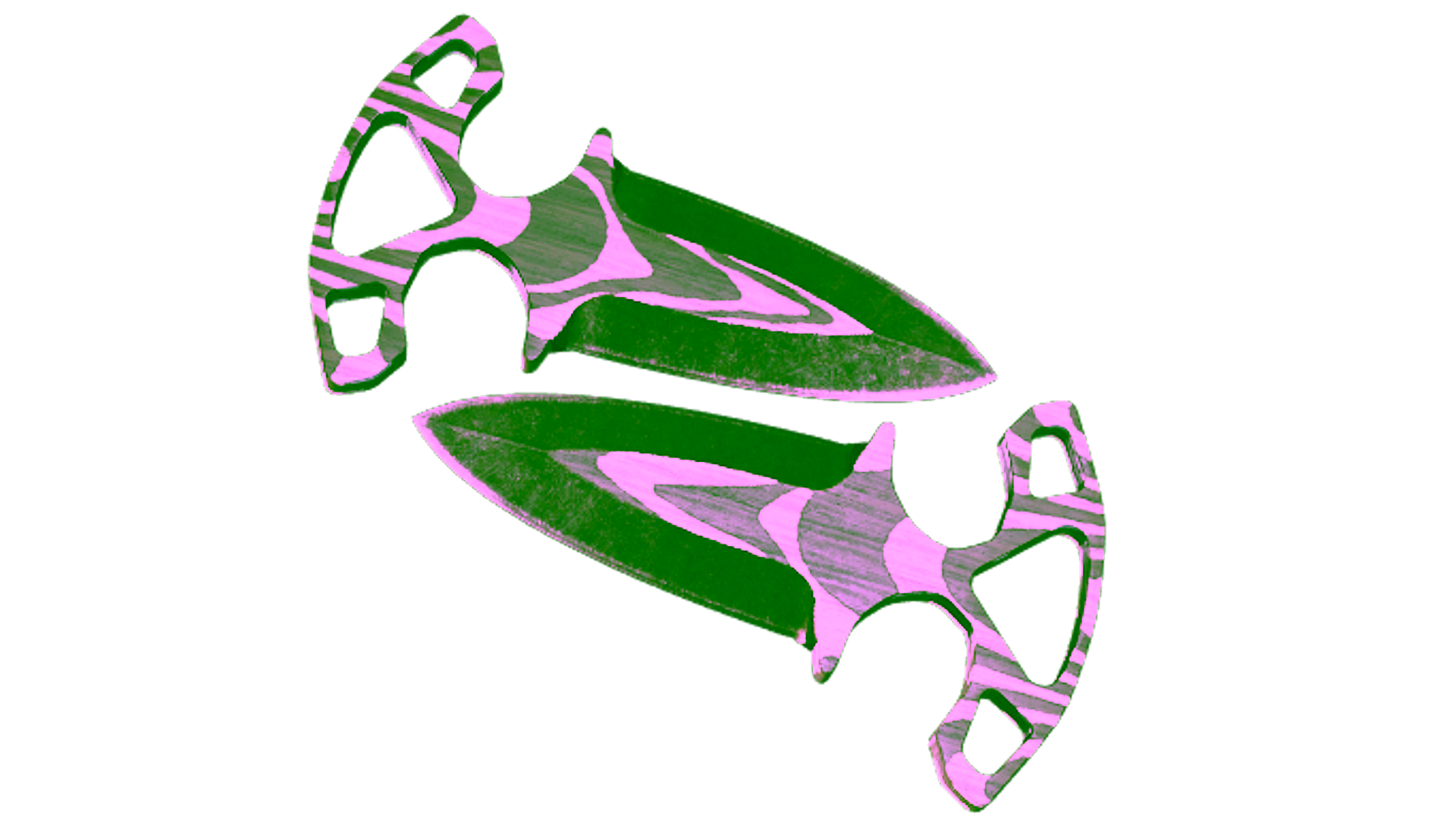 Wyświetl dla ★ StatTrak™ Shadow Daggers | Black Laminate (Field-Tested)