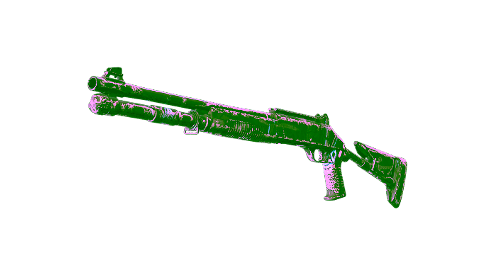 Display for Souvenir XM1014 | Blue Tire (Well-Worn)