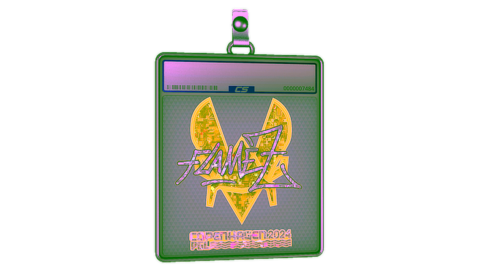 Display for Sticker Slab | FlameZ (Glitter) | Copenhagen 2024