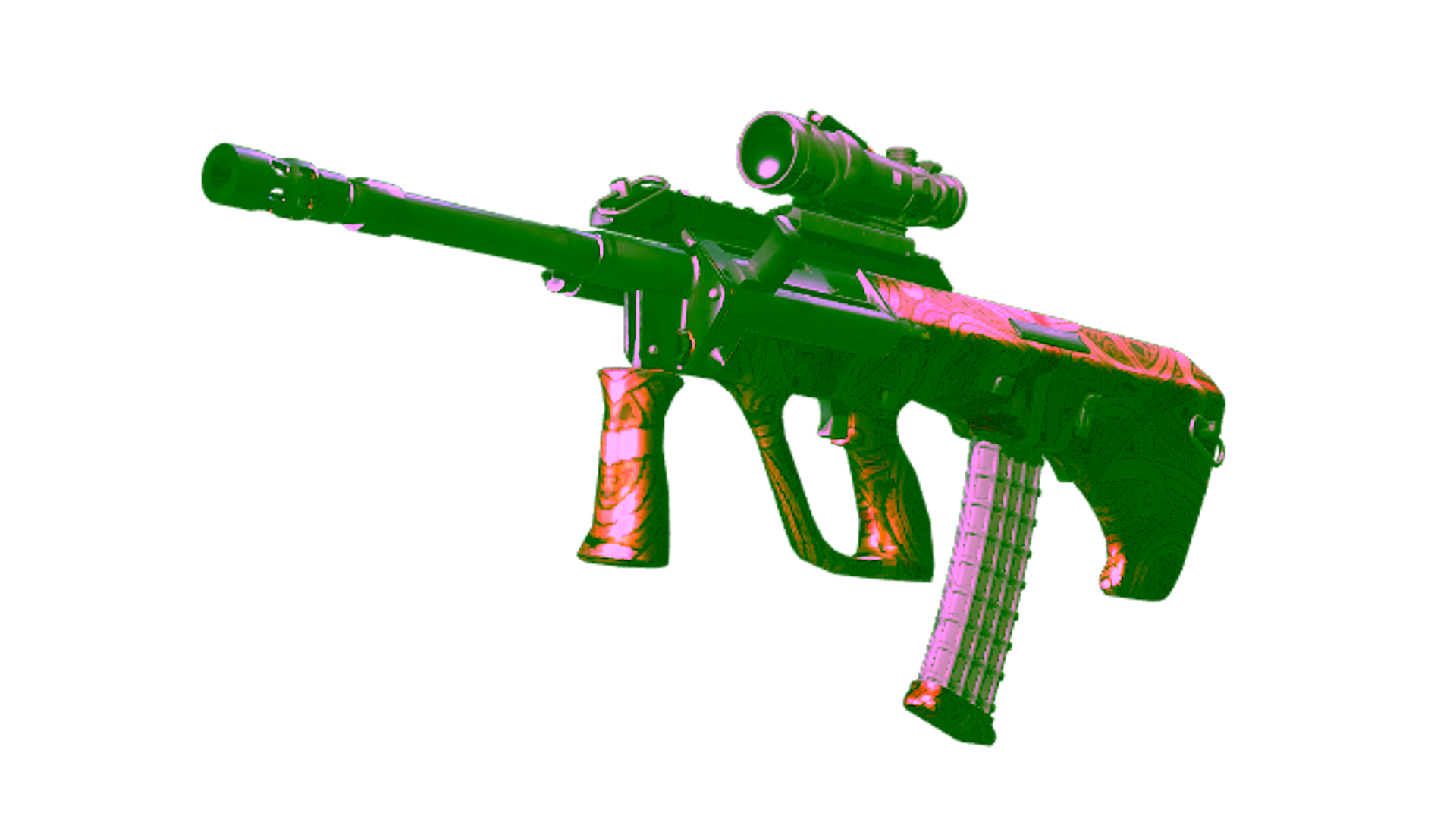 Display for AUG | Flame Jörmungandr (Factory New)