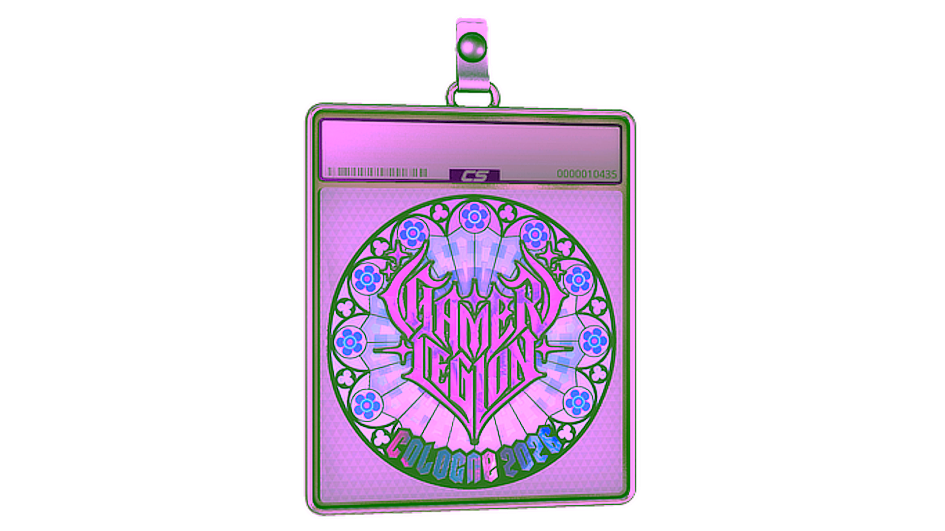 Display for Sticker Slab | GamerLegion (Holo) | Cologne 2026