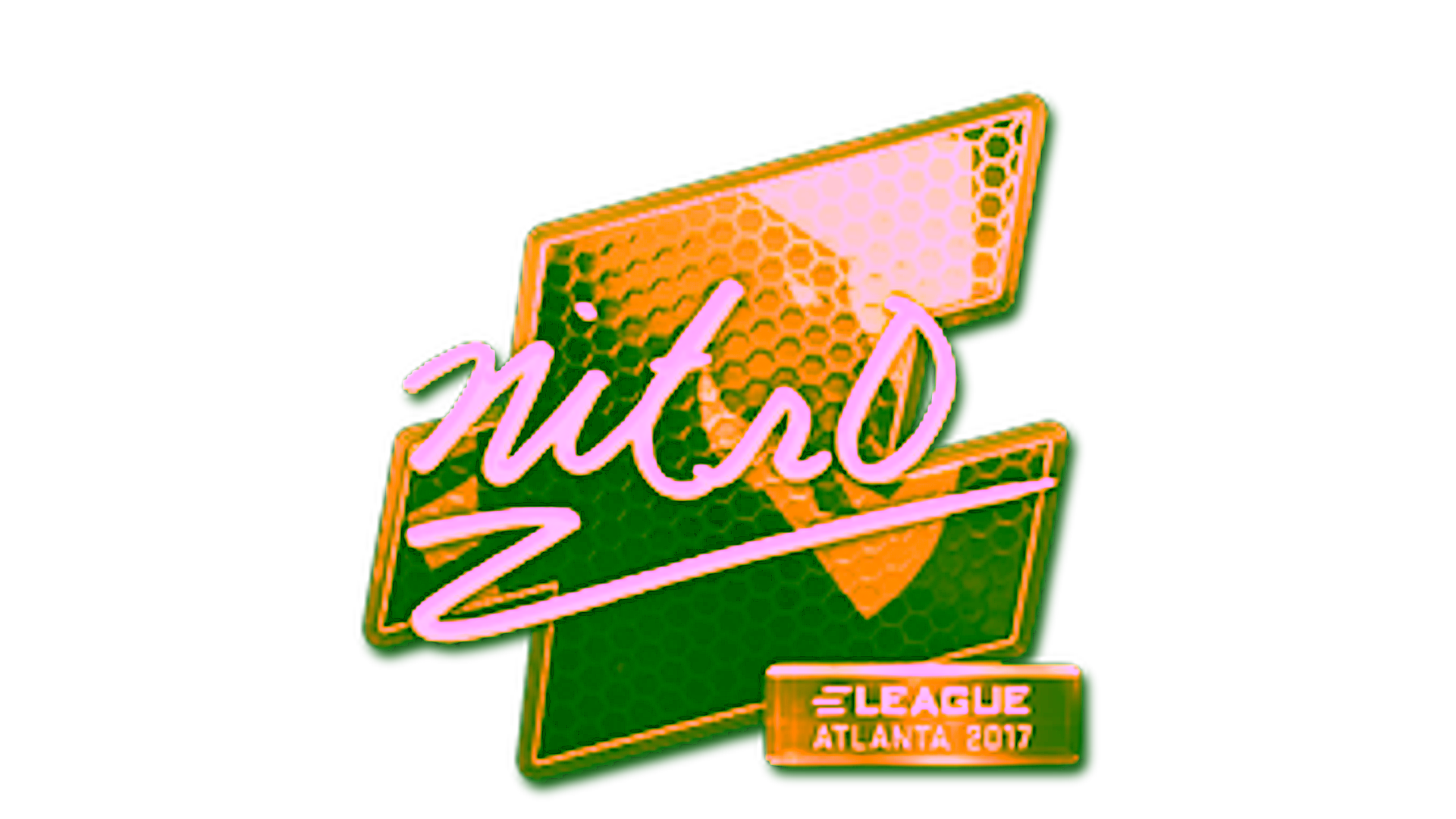 Visar för Sticker | nitr0 (Gold) | Atlanta 2017