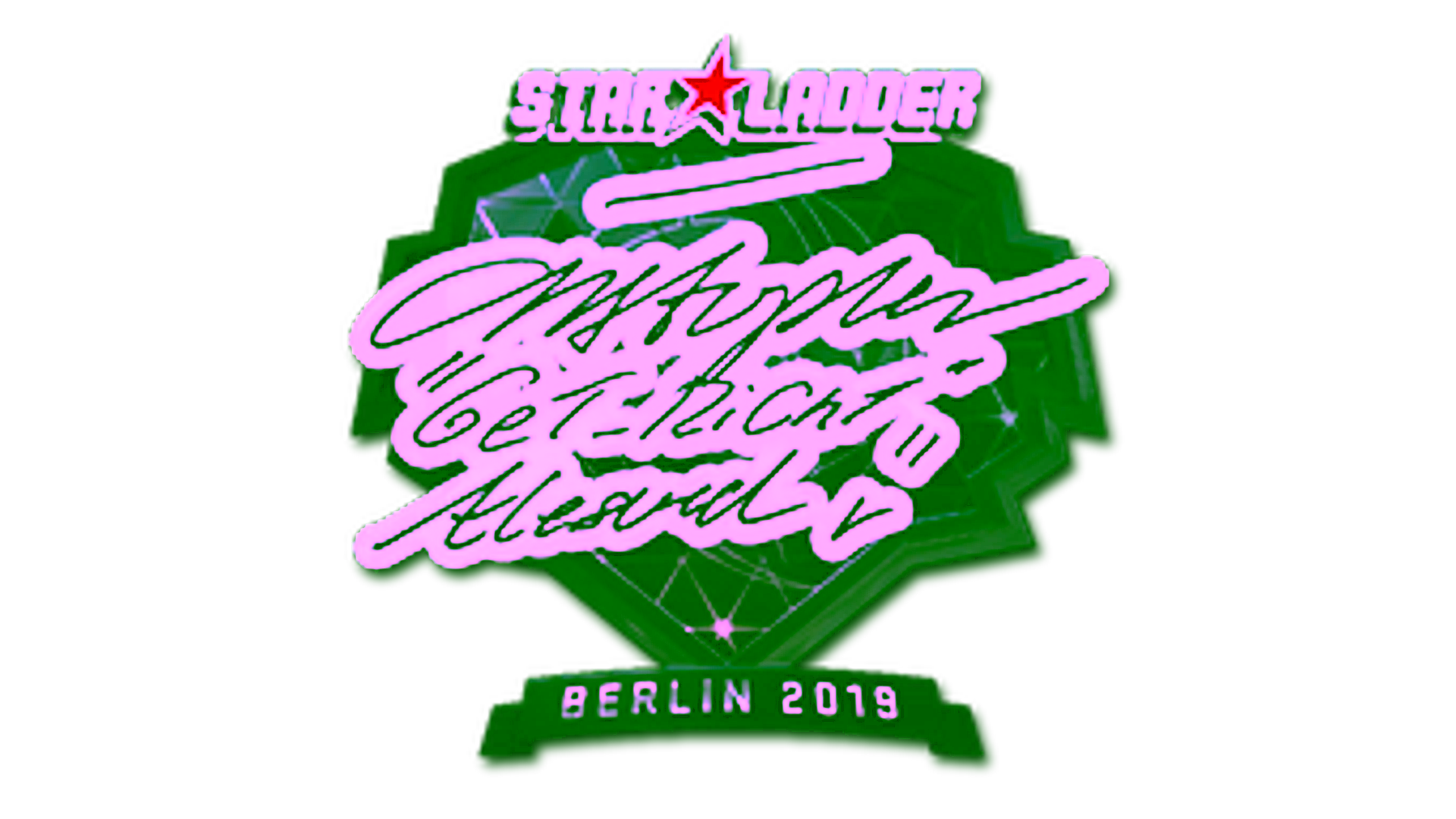 Display for Sticker | GeT_RiGhT (Foil) | Berlin 2019