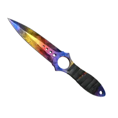 Skeleton Knife Marble Fade