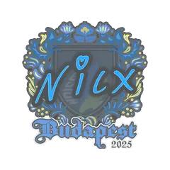 Sticker nicx Budapest 2025
