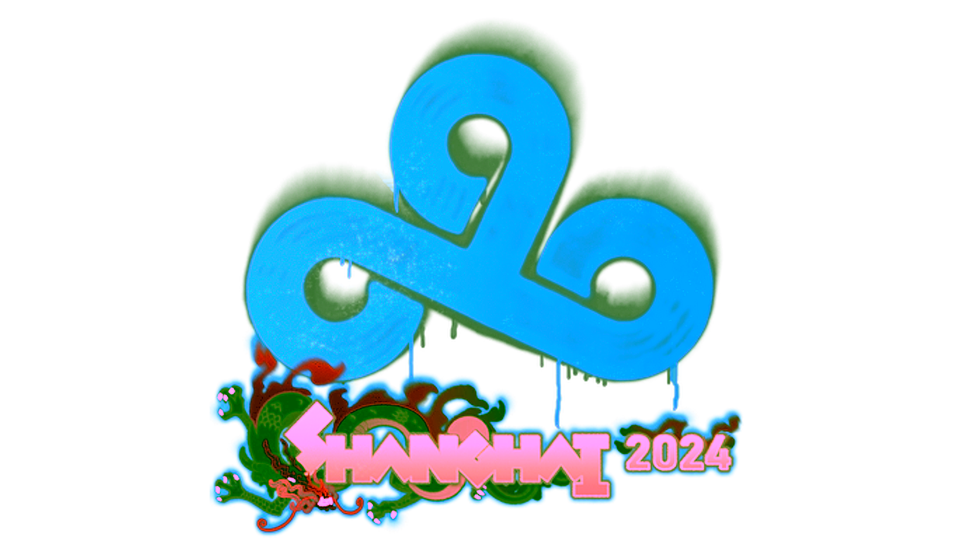 Display for Sealed Graffiti | Cloud9 | Shanghai 2024