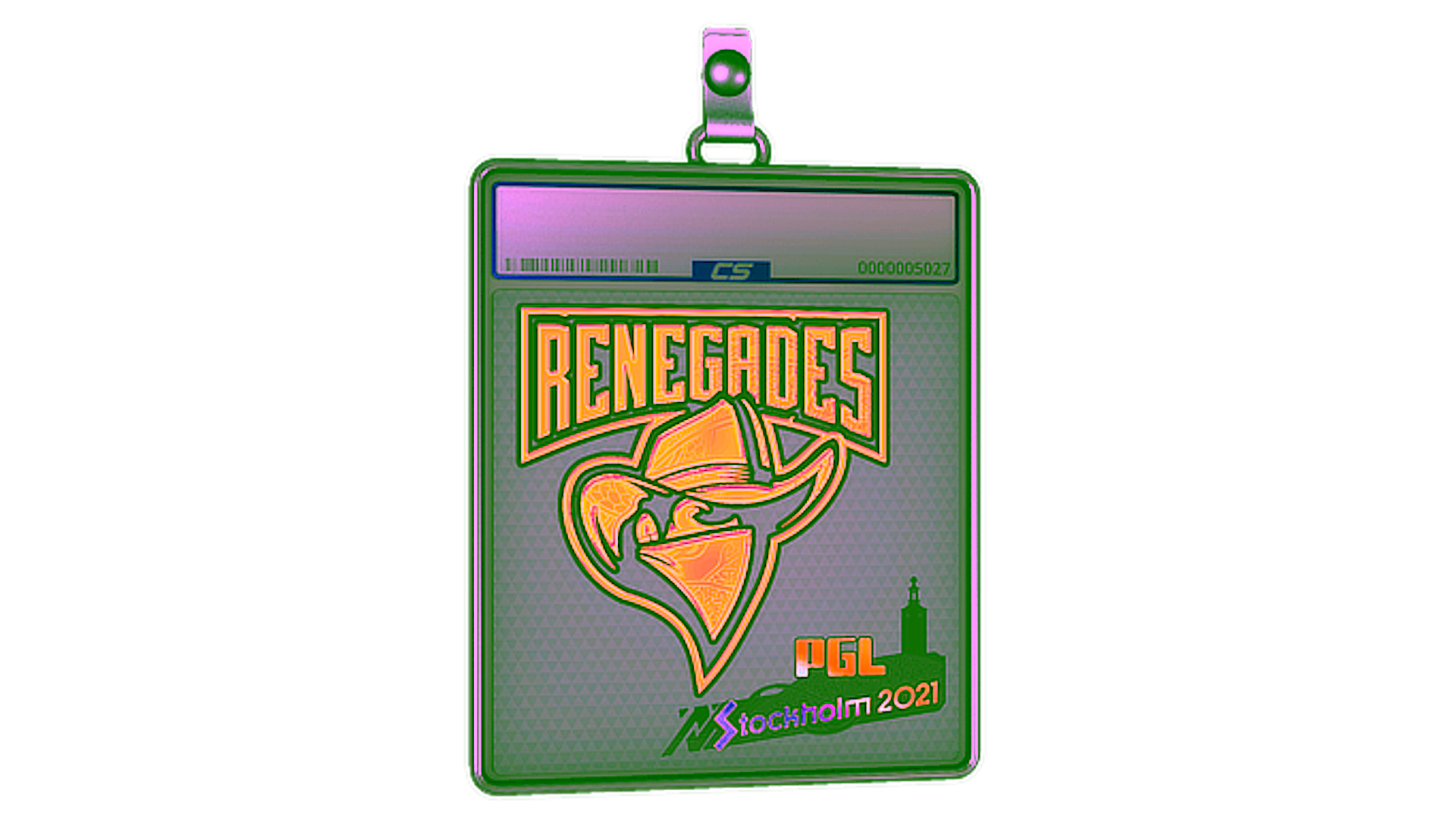 Display for Sticker Slab | Renegades (Holo) | Stockholm 2021