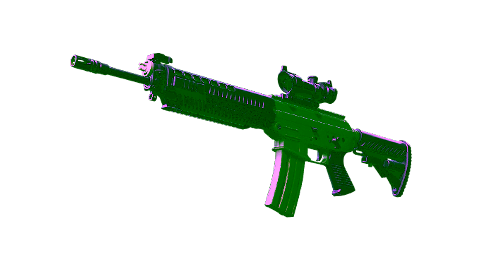 Exibição para StatTrak™ SG 553 | Ultraviolet (Factory New)