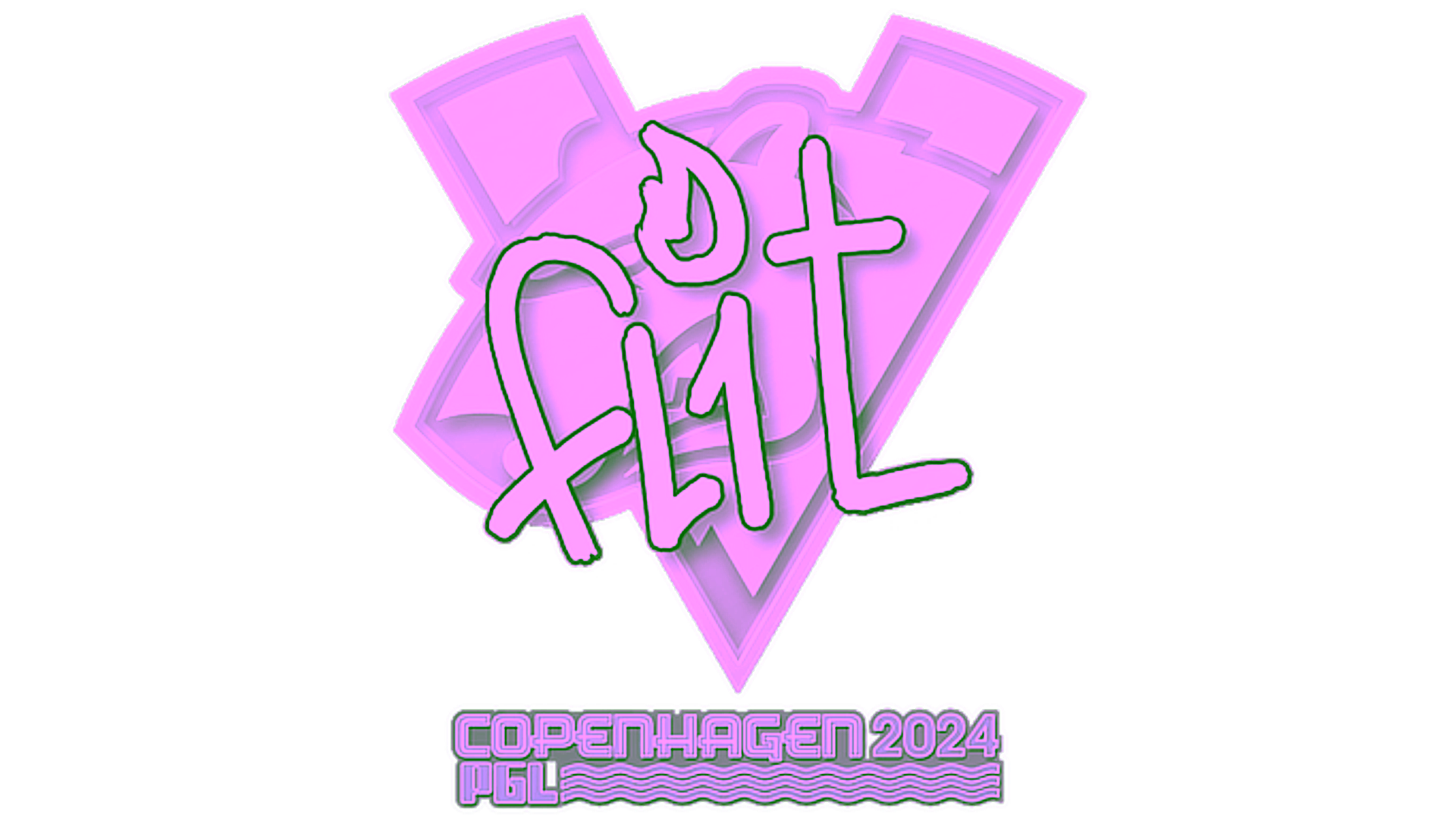 Display for Sticker | FL1T | Copenhagen 2024